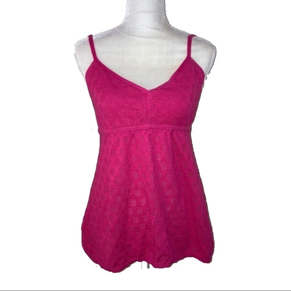 Guess Tops - NWT Guess Jeans Knit Tank Pink Women Top M/L